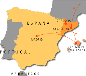 Map Of Spain